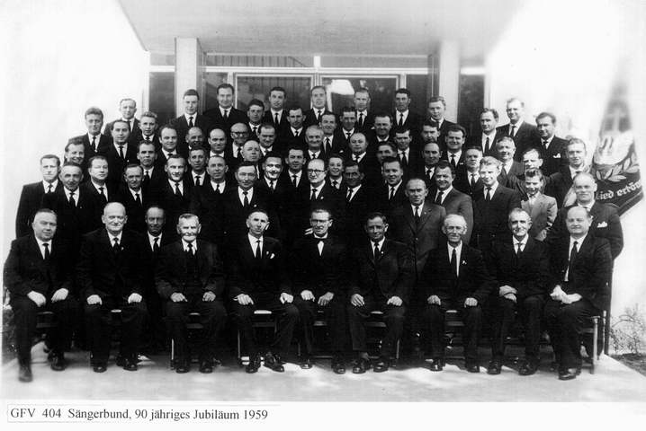 90 Jahr Saengerbund